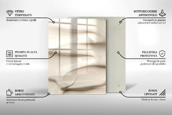 Copri piano cottura Gelato cremoso