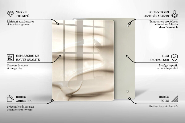 Copri piano cottura Gelato cremoso