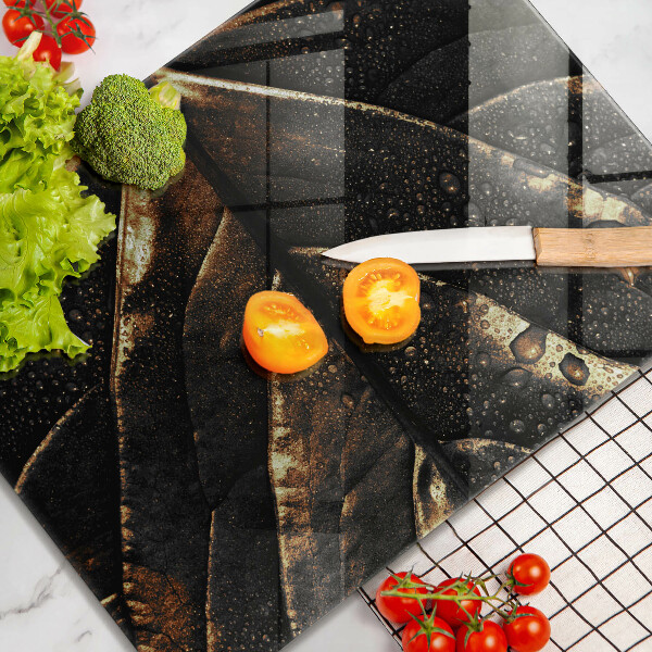 Copri piano cottura Foglia d'oro