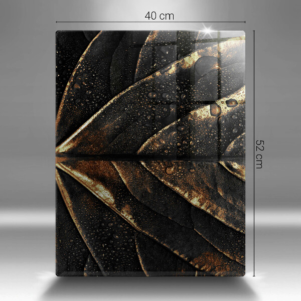 Copri piano cottura Foglia d'oro