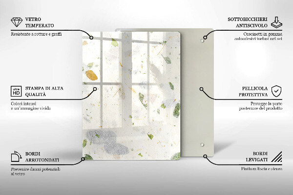 Copri piano cottura Foglie cadenti