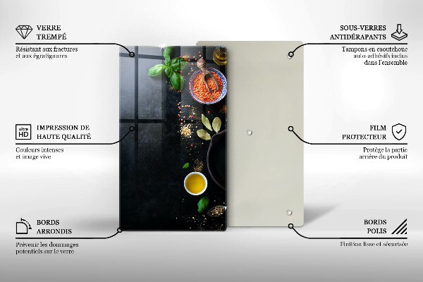 Copri piano cottura Ciotole di spezie