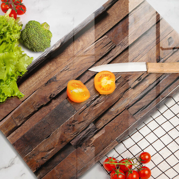 Copri fornello cucina Tavole di legno decorative