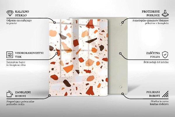 Copri piano cottura Gres decorativo