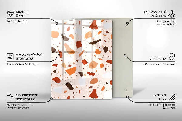 Copri piano cottura Gres decorativo