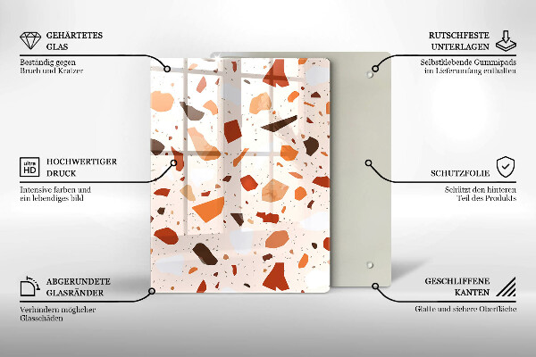 Copri piano cottura Gres decorativo