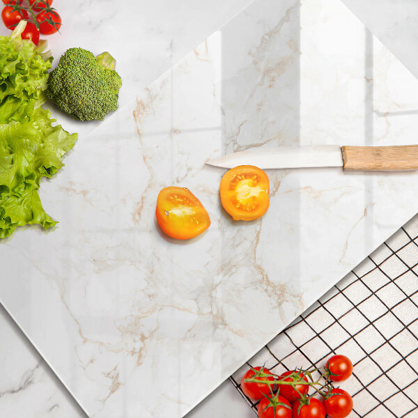 Copri piano induzione Elegante pietra di marmo