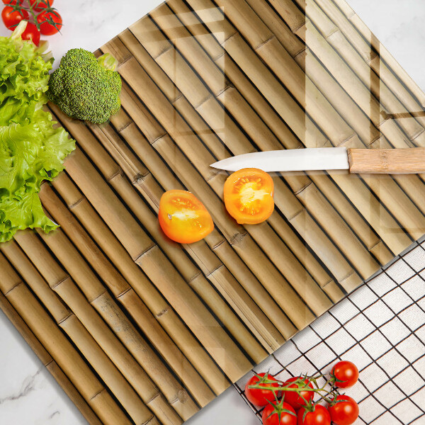 Copri piano induzione Bambù boho naturale