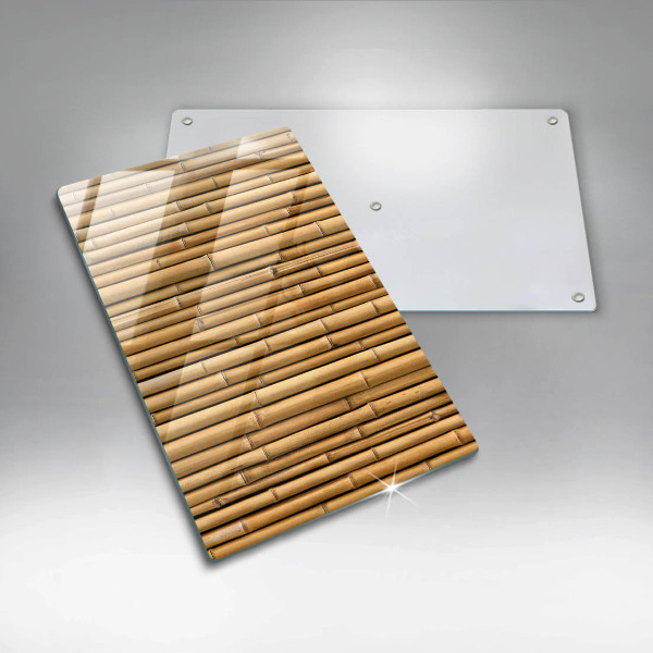 Copri piano induzione Bambù boho naturale