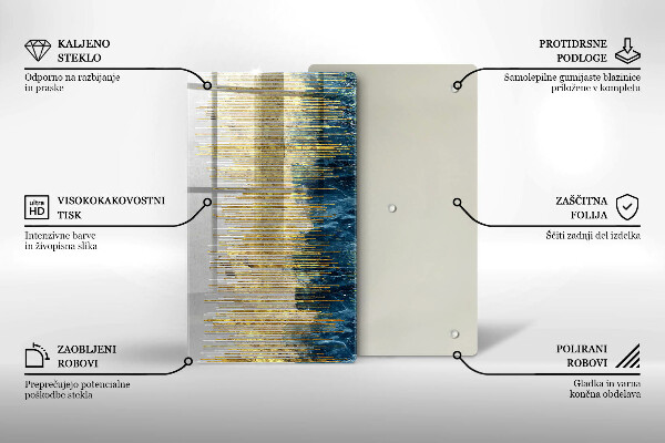 Copri piano induzione Astrazione del designer