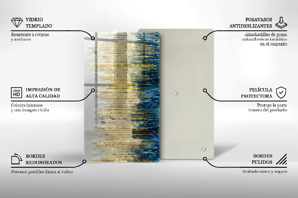 Copri piano induzione Astrazione del designer