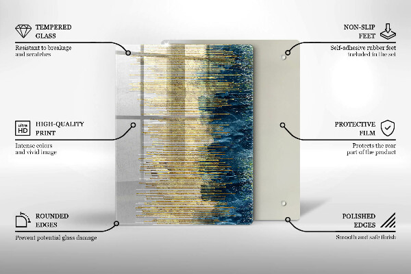 Copri piano induzione Astrazione del designer