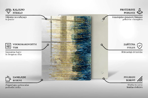 Copri piano induzione Astrazione del designer