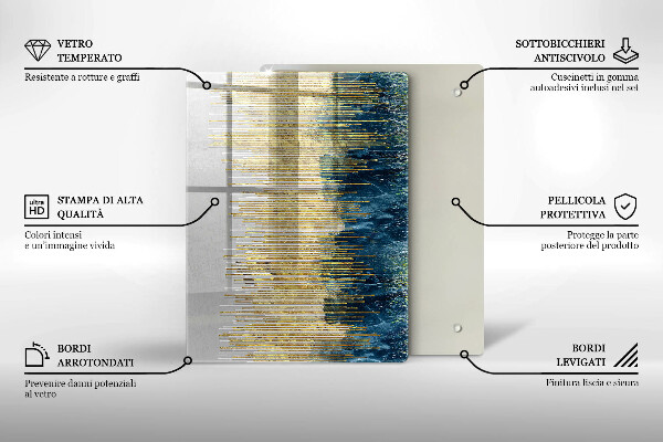 Copri piano induzione Astrazione del designer