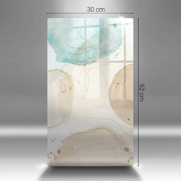 Copri piano induzione Macchie boho e oro