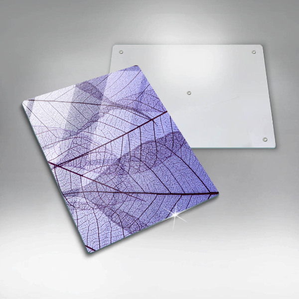 Copri piano induzione Foglie con venature