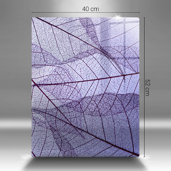 Copri piano induzione Foglie con venature