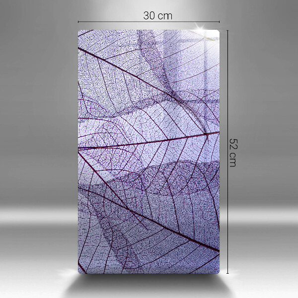 Copri piano induzione Foglie con venature