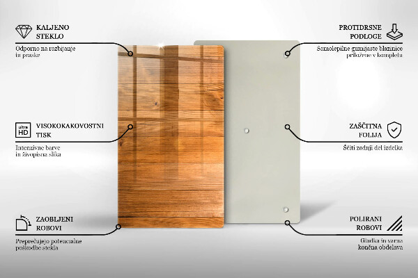 Copri fornello cucina Tavole di legno
