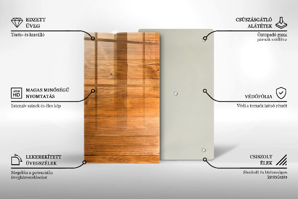 Copri fornello cucina Tavole di legno