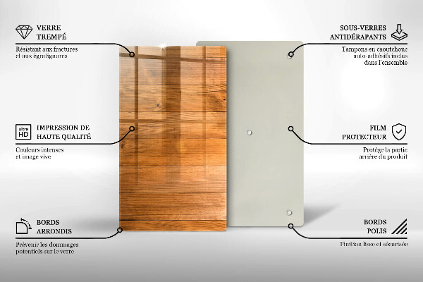 Copri fornello cucina Tavole di legno