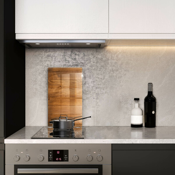 Copri fornello cucina Tavole di legno