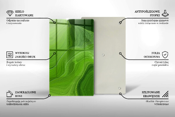 Copri fornello cucina Trama astratta