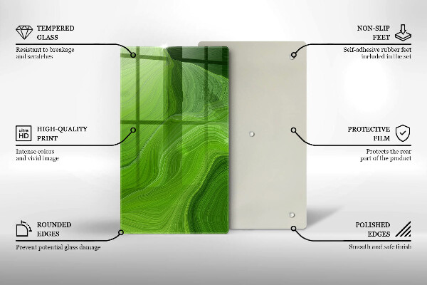 Copri fornello cucina Trama astratta