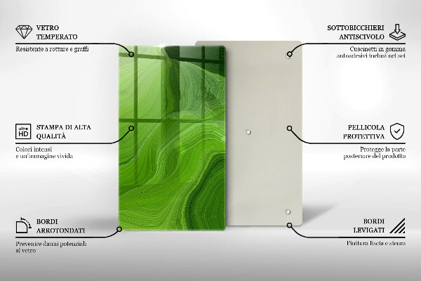 Copri fornello cucina Trama astratta