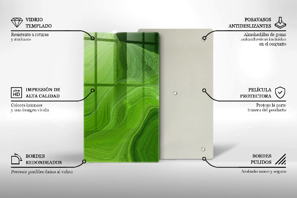 Copri fornello cucina Trama astratta