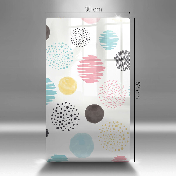 Copri fornello cucina Forme dipinte