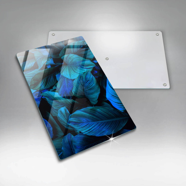 Copri fornello cucina Foglie della vegetazione della giungla