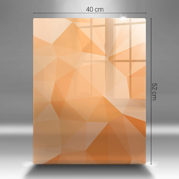 Copri fornello cucina Sfondo geometrico