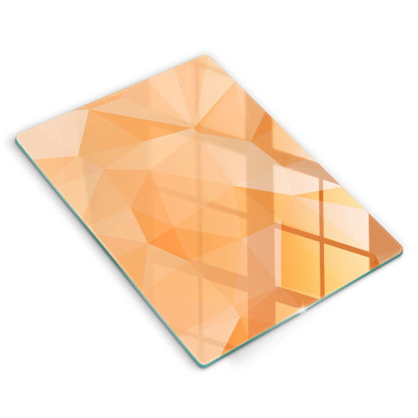 Copri fornello cucina Sfondo geometrico