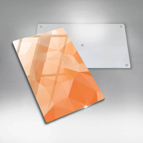 Copri fornello cucina Sfondo geometrico