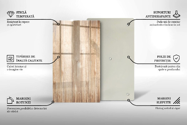 Copri fornello cucina Tavole di legno