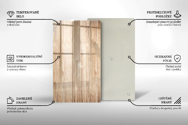 Copri fornello cucina Tavole di legno