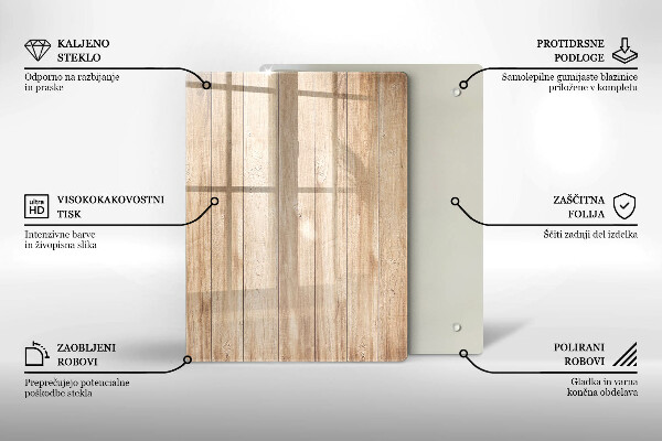 Copri fornello cucina Tavole di legno