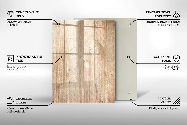 Copri fornello cucina Tavole di legno