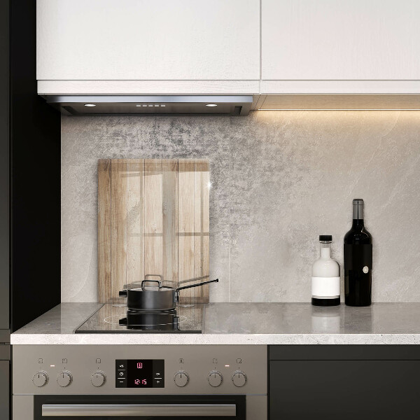 Copri fornello cucina Tavole di legno