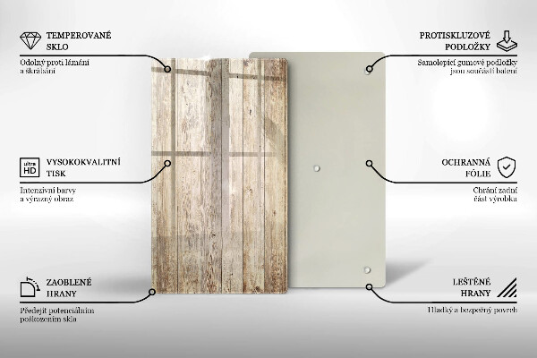 Copri fornello cucina Tavole di legno