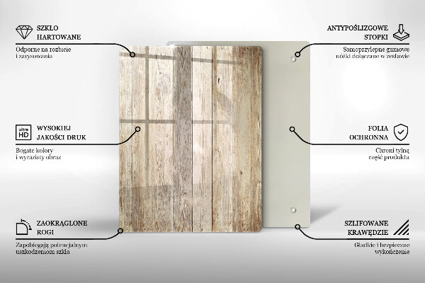 Copri fornello cucina Tavole di legno
