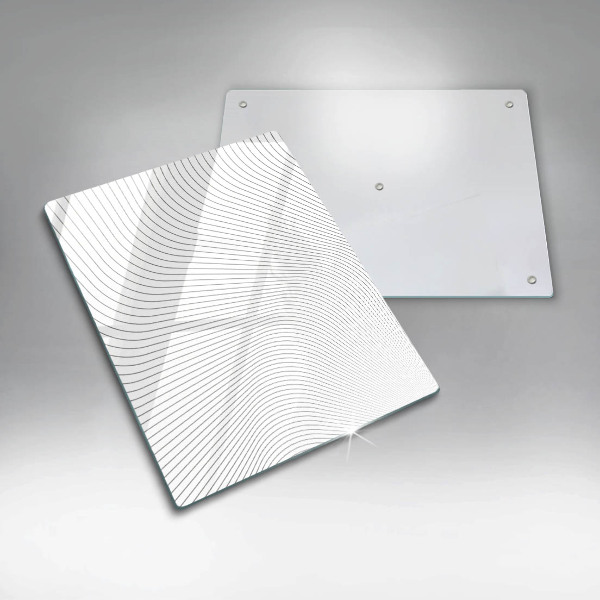 Copri fornello cucina Modello di linee moderne