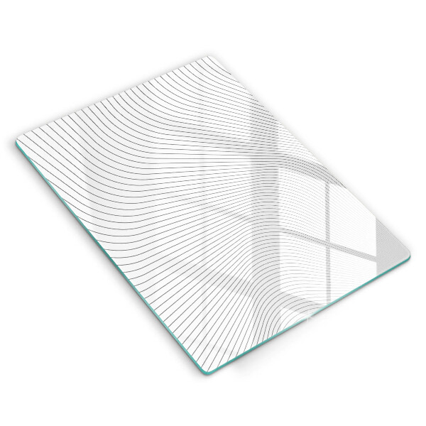 Copri fornello cucina Modello di linee moderne