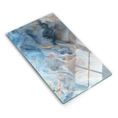 Copri fornello cucina Trama di marmo