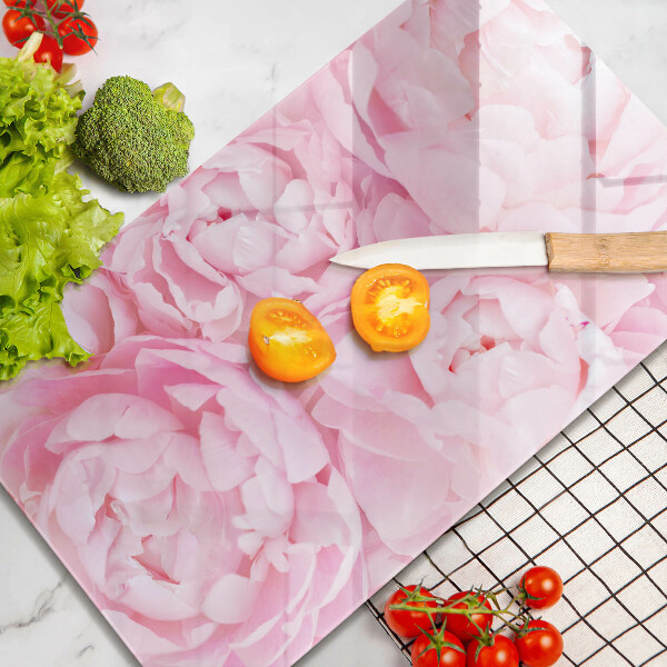 Copri piano induzione Peonie delicate