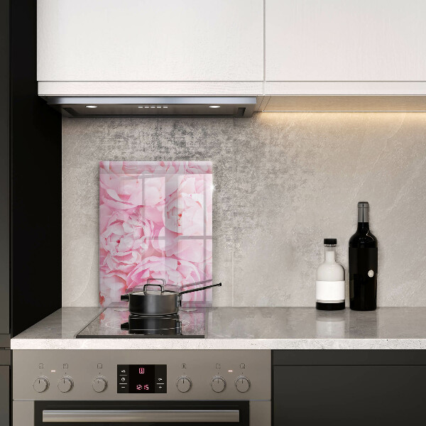 Copri piano induzione Peonie delicate