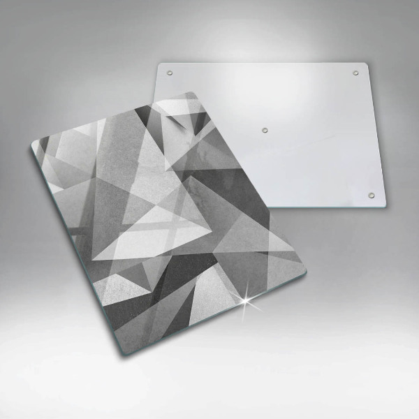 Copri piano induzione Astrazione tagliente concreta