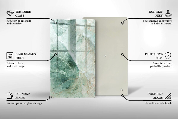 Copri piano induzione Struttura in pietra