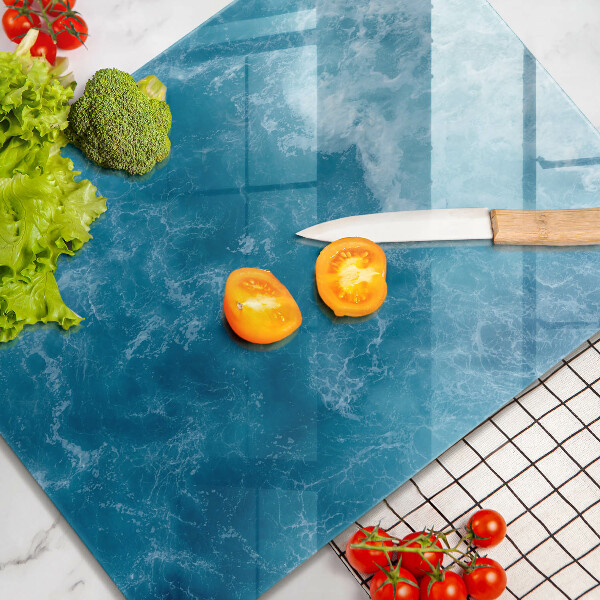 Copri piano induzione Acqua blu